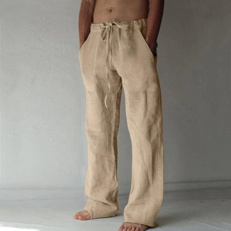 Cade men's japanese style drawstring pants, view 8
