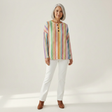 Anna - Colourful Vertical Stripe Sweater