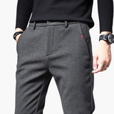 Prescott men's smart slim fit pants, view 12