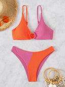 Orange and Pink