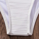 Sandra - High Support Crossed Top, High Waist Bikini