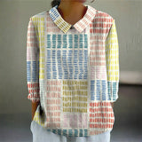 Daisy - Colourblock Dash Blouse