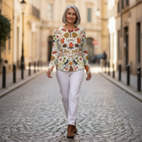 Meredith - Cream Mini Tree Top