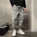 Zacharie men's brushed cuffed joggers, view 2