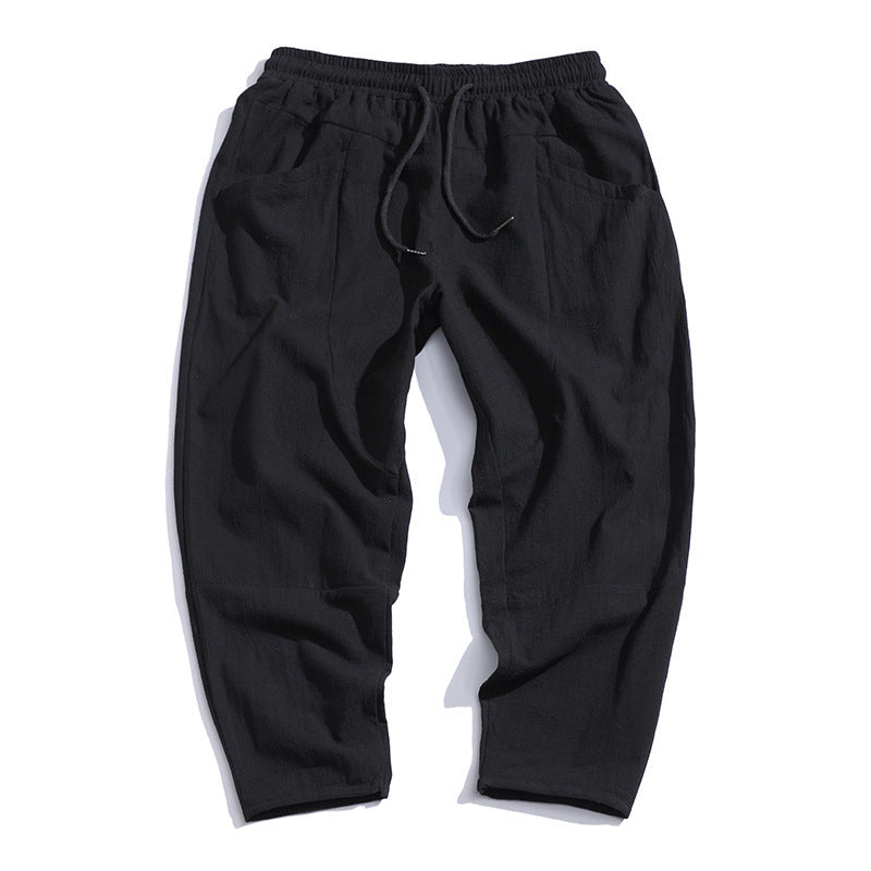 Harlan men's cropped harem pants, view 9