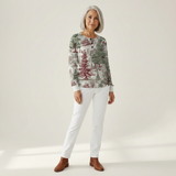 Luna - Winter Landscape Sweater
