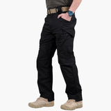 Ghislain men's water repellent technical cargo pants, view 2
