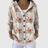 Rosalind - Knit Hooded Cardigan