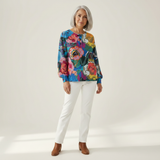 Irene - Large Floral Sweater
