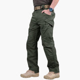 Ghislain men's water repellent technical cargo pants, view 4