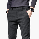 Prescott men's smart slim fit pants, view 2