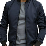 Stefan men's lightweight bomber jacket, view 3