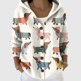 Daphne - Knit Hooded Cardigan