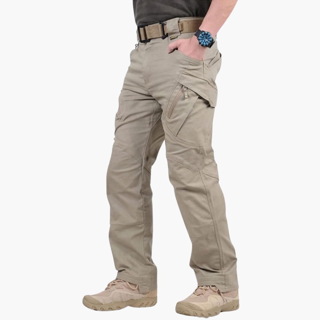 Ghislain men's water repellent technical cargo pants, view 6