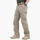 Ghislain men's water repellent technical cargo pants, view 6