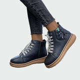 Opal - Low-Shaft Leather Orthopedic Boots