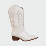 Priscilla - Leather Western Boots