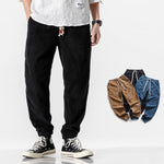 Ford men's corduroy jogger pants in Black, view 3