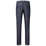 Marty men's windowpane check suit pants, view 2