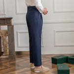 Gil men's high waist buckle dress pants, view 15