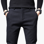 Prescott men's smart slim fit pants, view 7