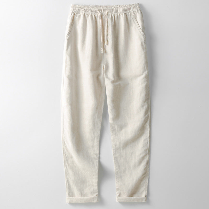 Ralph men's washed cotton drawstring pants, view 6