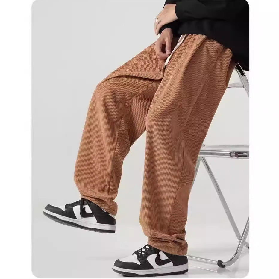 Howard men's retro relaxed fall pants, view 6