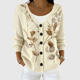 Harriet - Knit Button-Front Cardigan