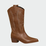Priscilla - Leather Western Boots