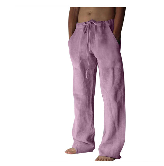 Cade men's japanese style drawstring pants, view 11