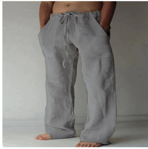 Cade men's japanese style drawstring pants, view 12