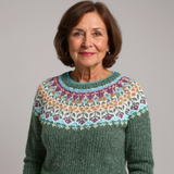 Marlène - Pull d'esprit vintage