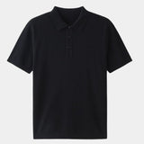 Brandon - Classic Short Sleeve Polo with Button Placket