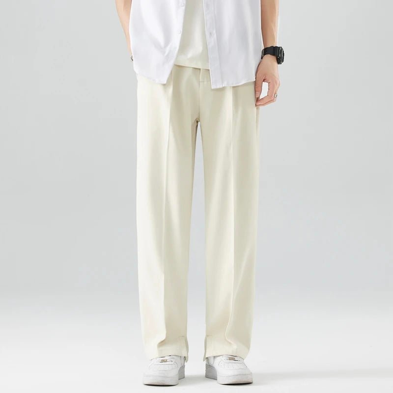 Linden men's wide leg lounge pants, view 7