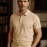 Austin - Cream Classic Polo