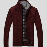 Seth - Zip-Up Knit Cardigan