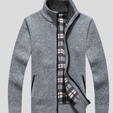 Seth - Zip-Up Knit Cardigan