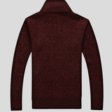 Seth - Zip-Up Knit Cardigan