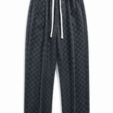 Jules - Checked Straight Leg Pants