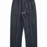 Jules - Checked Straight Leg Pants