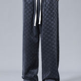 Jules - Checked Straight Leg Pants
