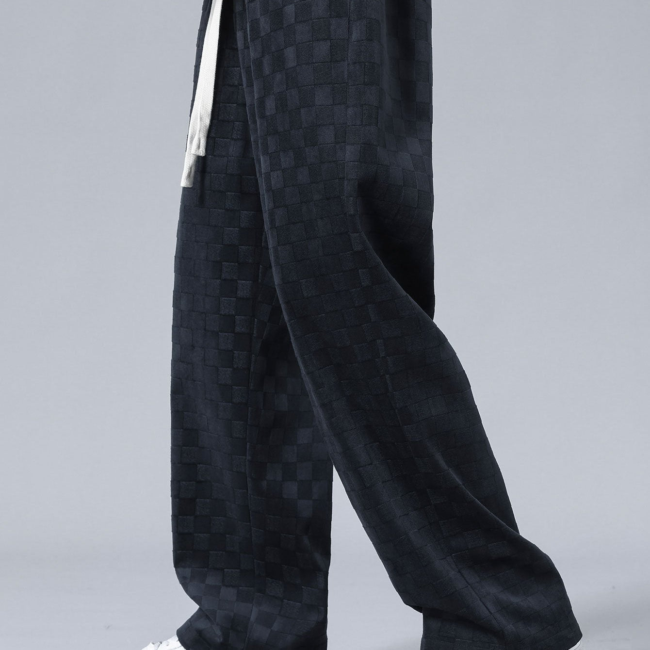 Jules - Checked Straight Leg Pants
