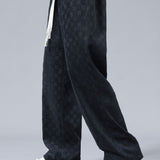 Jules - Checked Straight Leg Pants