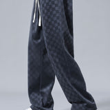 Jules - Checked Straight Leg Pants