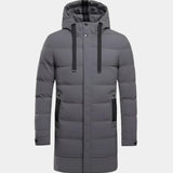 Angus - Long Quilted Puffer Jacket