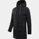 Angus - Long Quilted Puffer Jacket