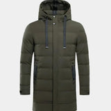 Angus - Long Quilted Puffer Jacket