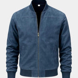 Dean - Taupe Bomber Jacket