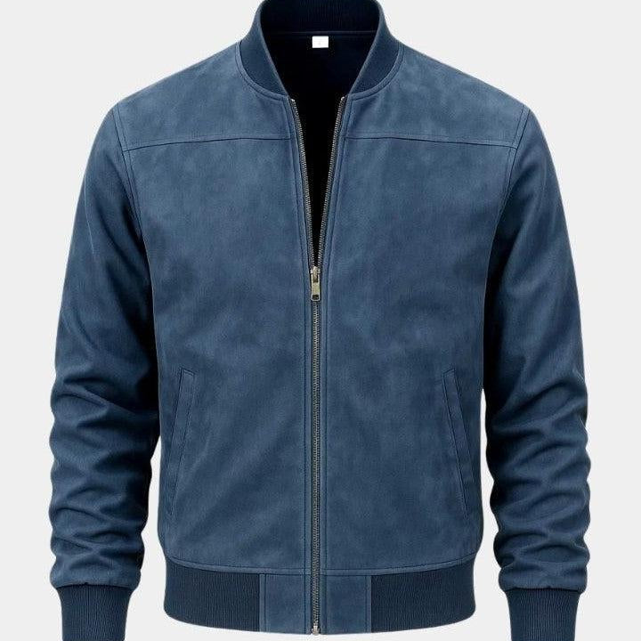 Dean - Taupe Bomber Jacket