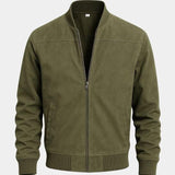 Dean - Taupe Bomber Jacket
